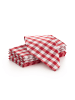 6er-Set Servietten "Vichy" in Rot