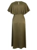 Vera Mont Cocktailkleid mit ausgestelltem Rock in Deep Avocado