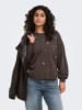ONLY Carmakoma Sweatshirt in Coffee Bean