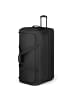 Redolz Duffle Essentials 2-Rollen Reisetasche 90 cm XXL mit Dehnfalte Sondergröße in black