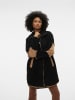 Vero Moda Teddyfell Mantel in Black