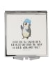 Mr. & Mrs. Panda Mini Spiegel Pinguin Duschen mit Spruch in Weiß