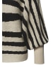 LASCANA Strickpullover in beige-schwarz