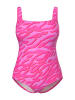 Ulla Popken Badeanzug in neon berry