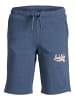 JACK & JONES Junior Sweatshorts in ensign blue