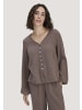 Hessnatur Hessnatur Bluse Relaxed aus reiner Bio-Baumwolle in mocca