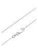 Elli DIAMONDS  Halskette 925 Sterling Silber Herz, Kreis in Silber