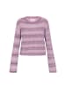 myMo Women Sweater in lilac multicolor