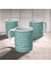 Mr. & Mrs. Panda Becher Spruch Im Team zuMenschmenarbeiten mit Spruch in Meeresbrise