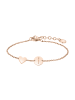 LIEBESKIND BERLIN Armband Together, Today, Everyday in Rosegold