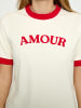 Peppercorn T-Shirt in Whitecap Creme