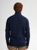 Petrol Industries Melierter Pulover Buffalo in Blau