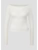 QS T-Shirt in 0200_creme