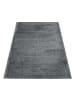 KADIMA DESIGN Teppich Hochflor Shaggy Uni Style Polypropylen Wohnzimmer in Hellgrau