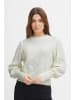 PULZ Jeans Strickpullover PZAMY - 50207167  Strickpullover mit Strukturmuster in Weiß