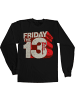 Friday The 13th Longsleeve in Schwarz