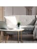 relaxdays Discokugel Pflanzentopf in Silber