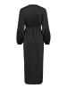 Vila Kleid mit V-Ausschnitt in Black1