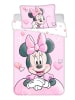 Disney Minnie Powder pink Kinderbettwäsche 100×135 cm, 40×60 cm