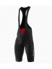 Löffler Fahrradhosen/Tights M BIKE BIBSHORTS HOTBOND in Schwarz