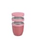 Mepal Lunchpot Ellipse 500 ml + 2x 200 ml in Vivid Mauve