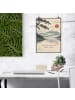 Mr. & Mrs. Panda Poster Berg minimalistisch Design mit Spruch in Weiß