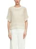comma Grobstrickpullover in beige silber - 0001