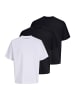 Jack & Jones T-Shirt Barron Tee in Schwarz / weiß