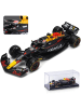 Bburago Red Bull Racing F1 RB19 Verstappen #1 (mit Helm, Maßstab 1:43) in schwarz