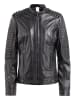 CBL Damen Lederjacke in Schwarz