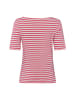 s.Oliver T-Shirt in pink weiß