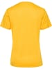 Hummel Hummel T-Shirt Hmlauthentic Multisport Damen Atmungsaktiv Schnelltrocknend in SPORTS YELLOW/TRUE BLUE