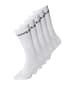 JACK & JONES Junior 5er-Pack Socken in White