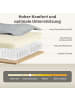 HOMCOM 3 Sitzer Sofa in Hellgrau 188L x 80B x 86H cm