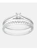 Diamant L'éternel Ring aus 375 Weißgold mit Diamant