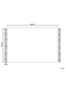 Beliani Kurzflor ALUCRA in Beige - (W) 160 x (H) 1 x (L) 230 cm