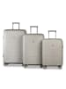 Worldpack Portland 4 Rollen Kofferset 3-teilig natur