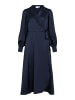 Vila Kleid mit V-Ausschnitt in Navy Blazer