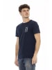 Bikkembergs Rot Schwarz Baumwolle Herren T-Shirt