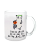 Mr. & Mrs. Panda Große Teetasse Panda Basketball mit Spruch in Transparent