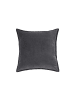 Butlers Kissen L 45 x B 45cm COTTON VELVET in Anthrazit