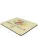 Mr. & Mrs. Panda Mouse Pad Erntedankfest Dankbarkeit mit Spruch in Gelb Pastell