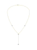 Alexander York Kette Y-Design ZIRKONIA in Gold aus 925 Sterling Silber in gold