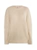 myMo Damen Strickpullover in Creme