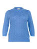 KAFFE curve Strickpullover KCmika in Ebb and Flow