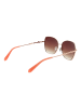 Superdry Damen Sonnenbrillen Schmetterling Koralle