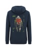 OLDSKULL Hoodie Wrldvibe Urban Jungle Graphic in Navy Blue