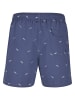 Urban Classics Urban Classics Herren Embroidery Swim Shorts in vintageblue/frostmint