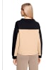 Betty Barclay Sweatshirt mit Stehkragen in Patch Beige/Black