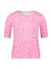 Betty Barclay Basic Shirt mit Rippenstruktur in Rosé/Pink